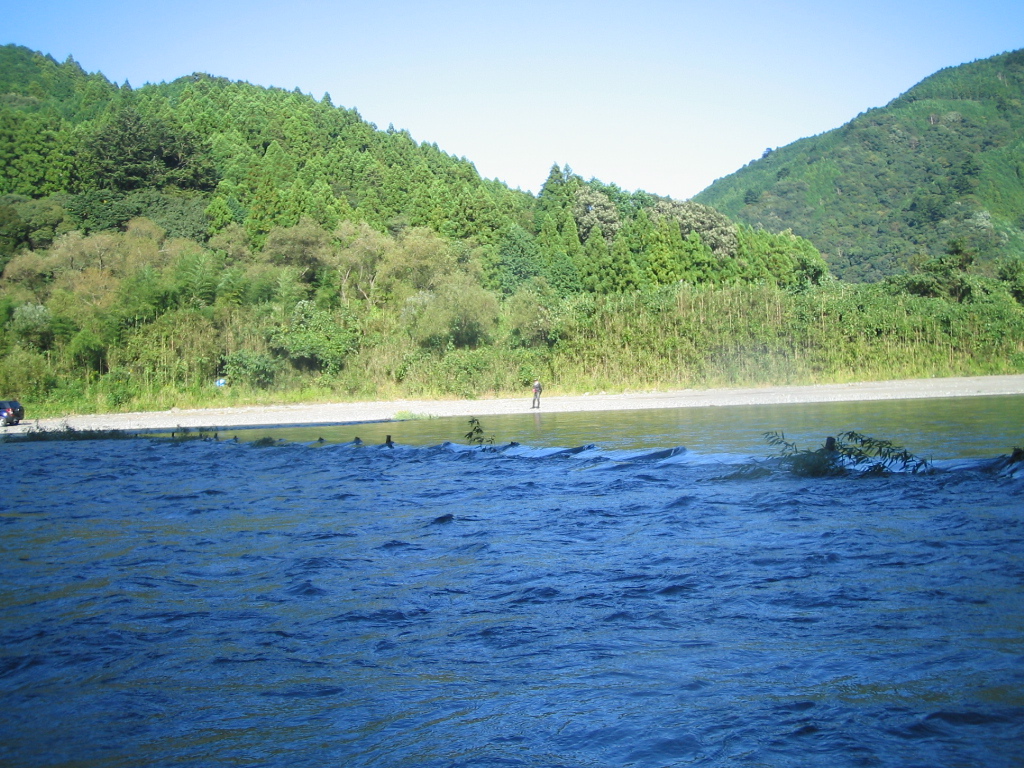 気田川にも