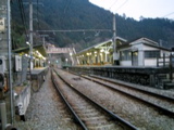 駅到着